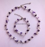 Semi Precious Stone Gemstone Crystal Jewelry Fashion Accessories Sets <Esb01362>
